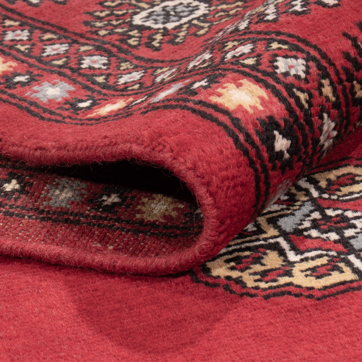 Tapis Pakistani - 213 x 139 cm - rouge