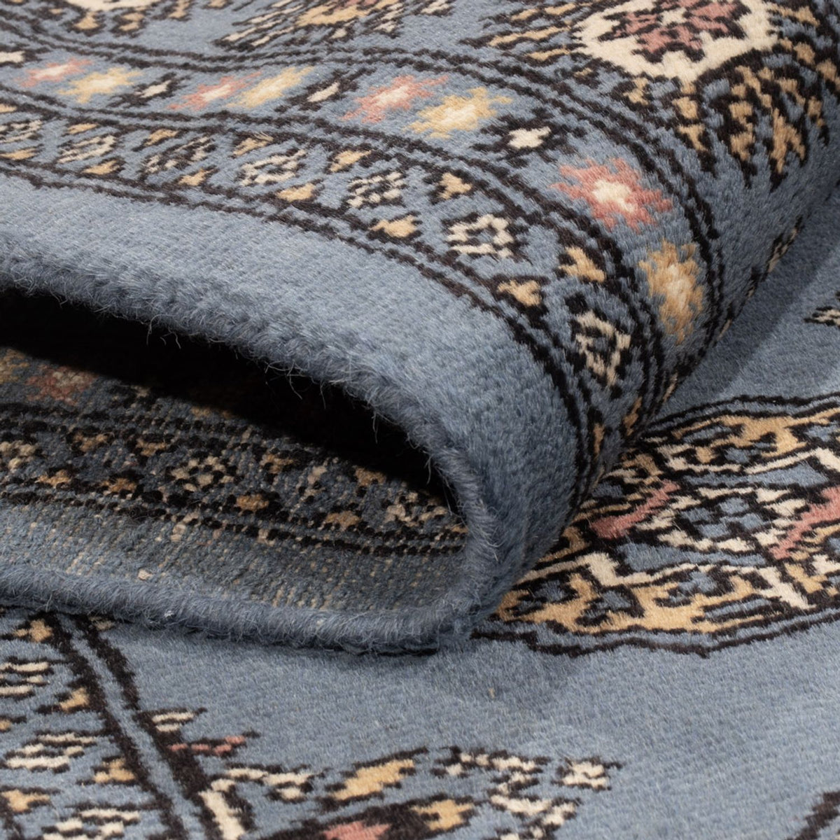 Tapis Pakistani - 194 x 141 cm - bleu