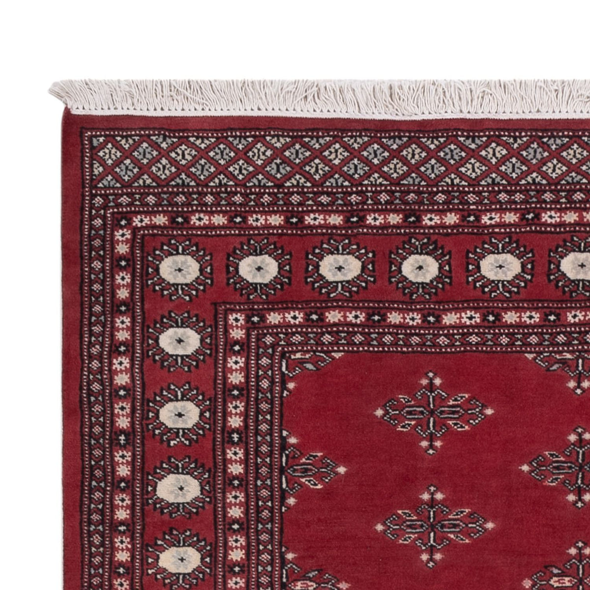 Tapis Pakistani - 195 x 140 cm - rouge
