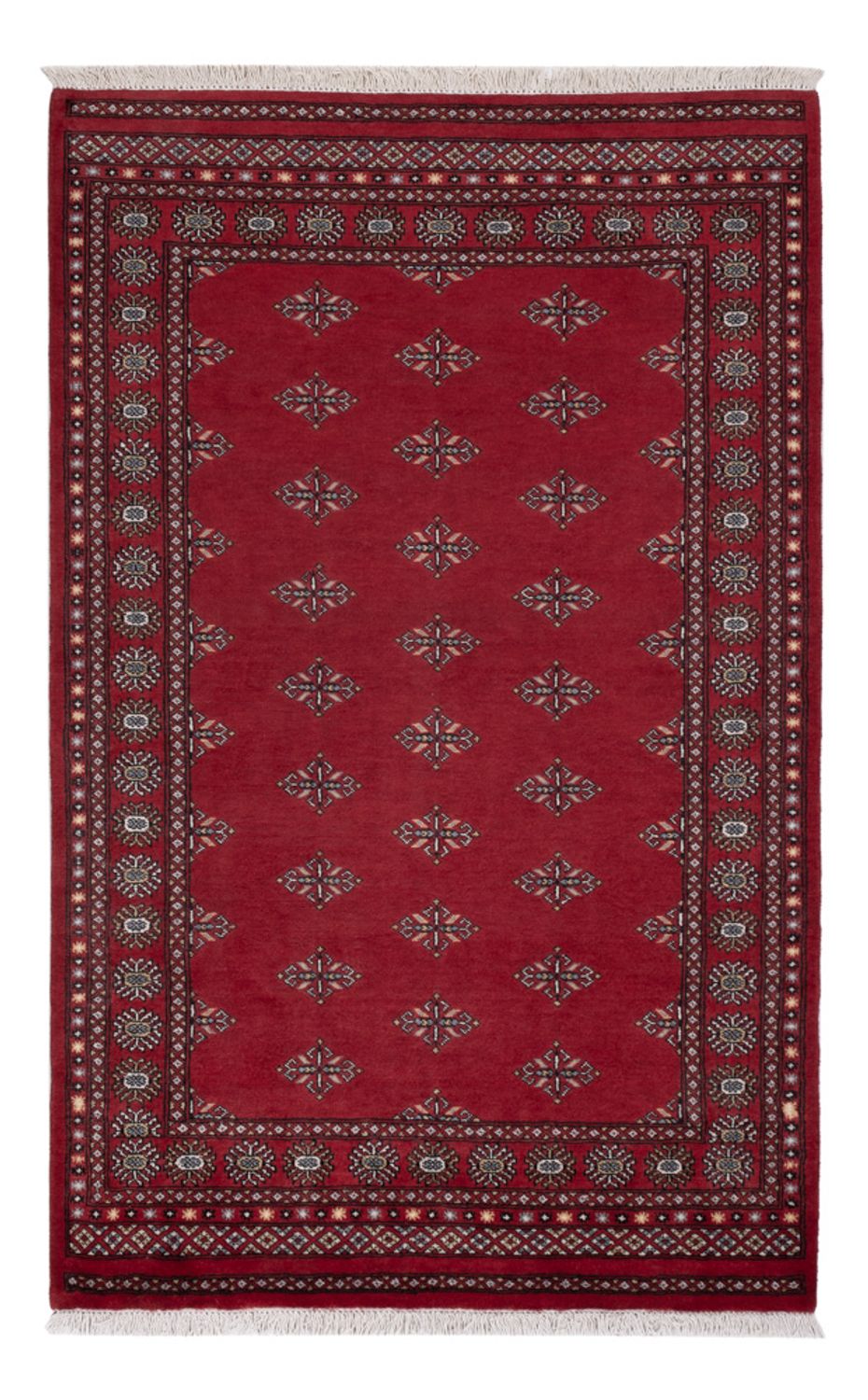 Tapis Pakistani - 218 x 140 cm - rouge