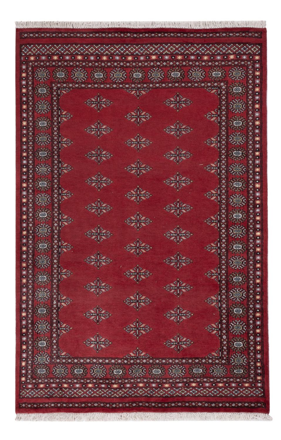 Tapis Pakistani - 205 x 138 cm - rouge