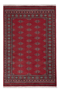 Tapis Pakistani - 205 x 138 cm - rouge