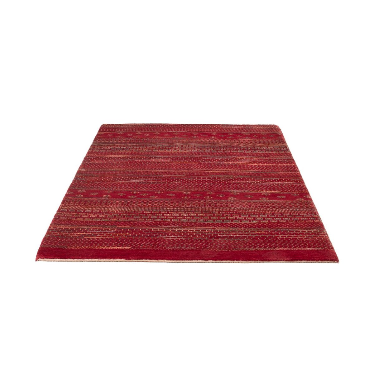 Tapis Gabbeh - Loribaft Indus - 192 x 122 cm - rouge