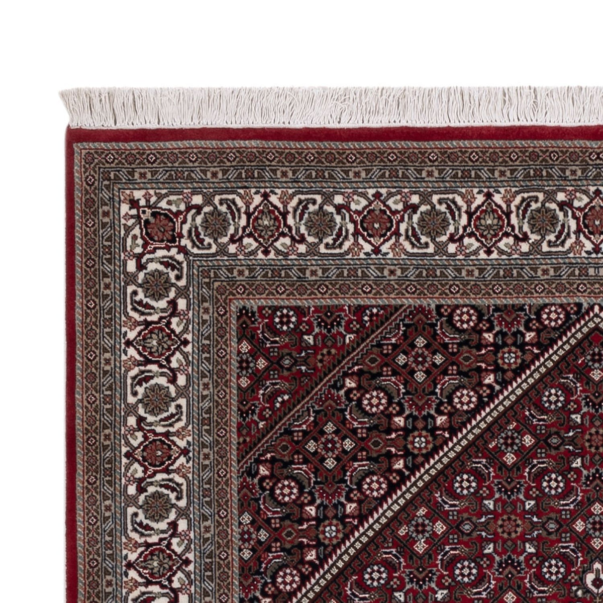 Tapis oriental - Bidjar - Indus - 200 x 142 cm - marron foncé