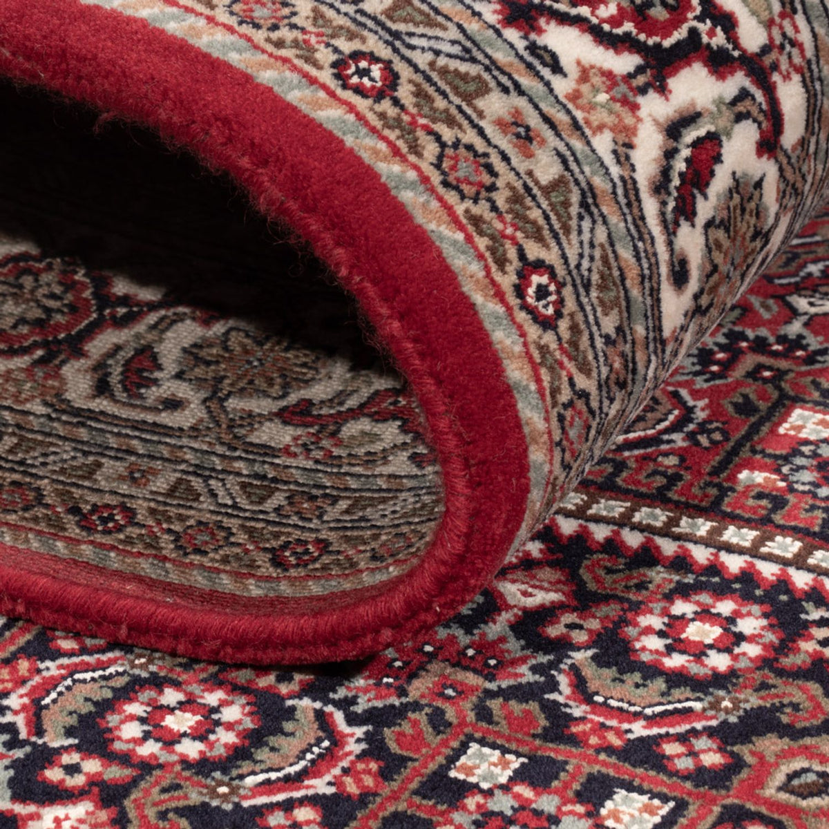 Tapis oriental - Bidjar - Indus - 200 x 142 cm - marron foncé