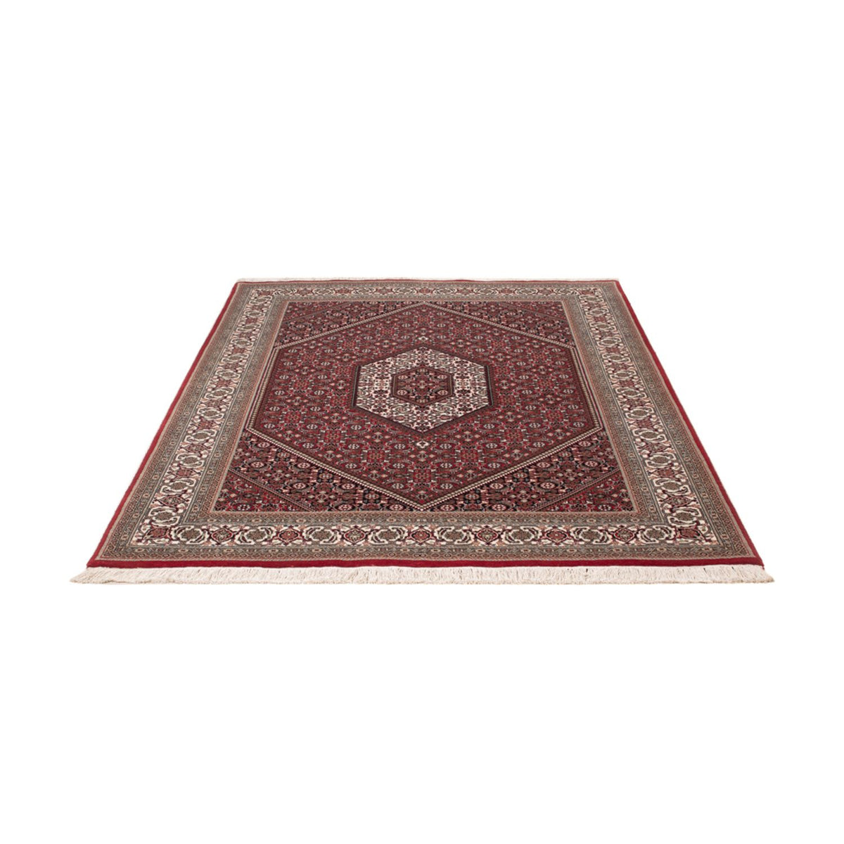 Tapis oriental - Bidjar - Indus - 200 x 142 cm - marron foncé