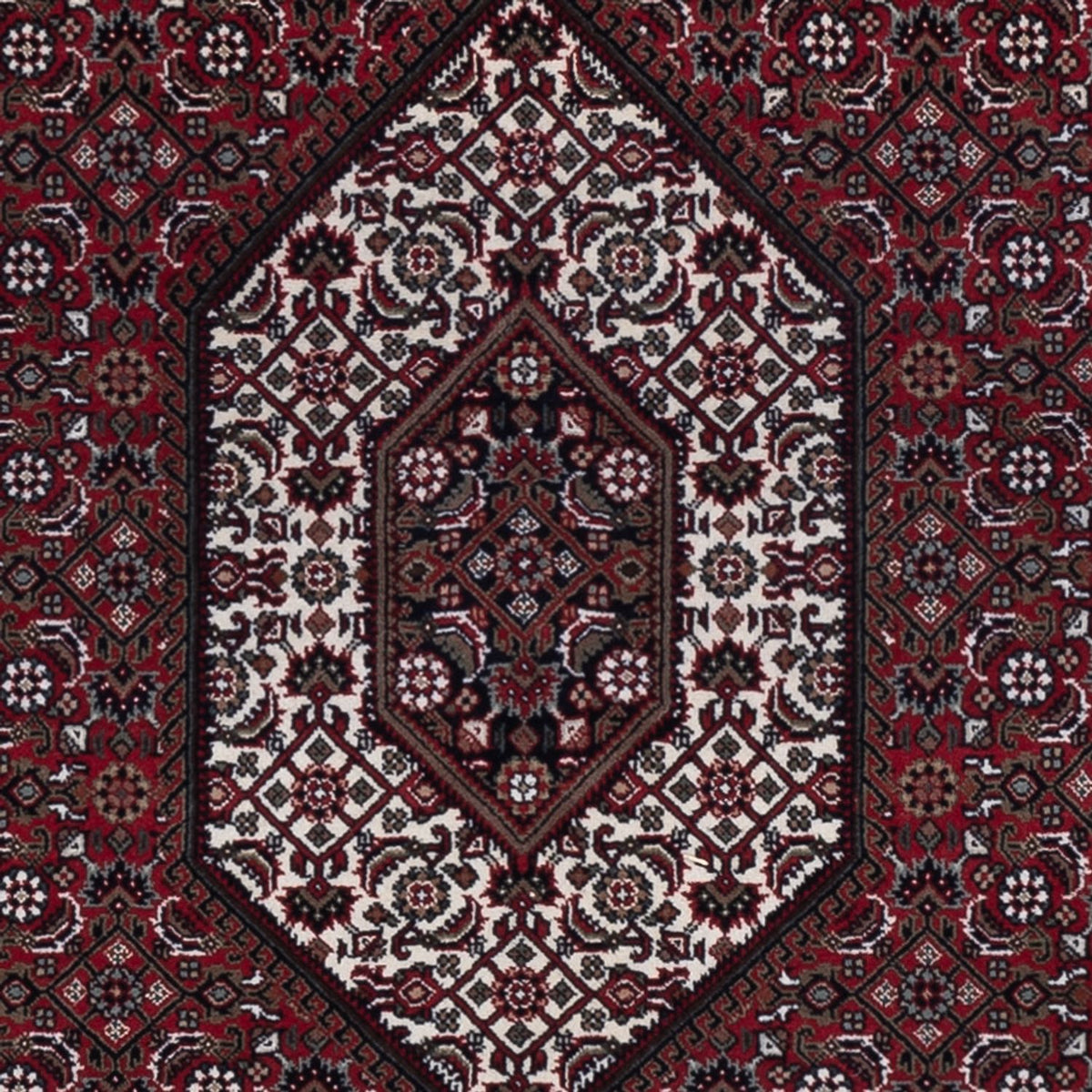 Tapis oriental - Bidjar - Indus - 201 x 142 cm - marron foncé