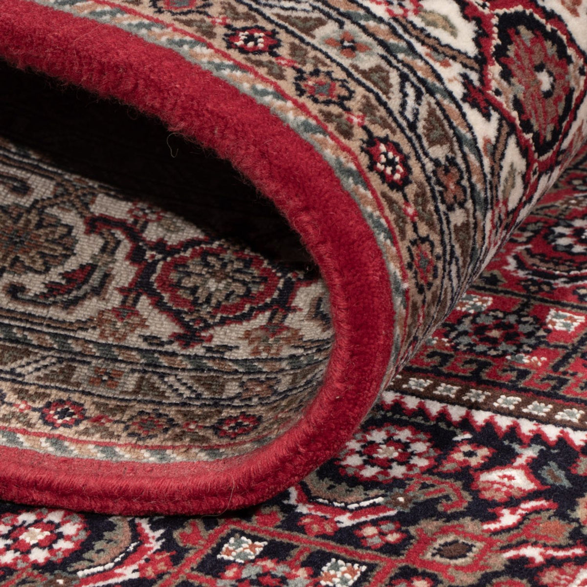 Tapis oriental - Bidjar - Indus - 201 x 142 cm - marron foncé