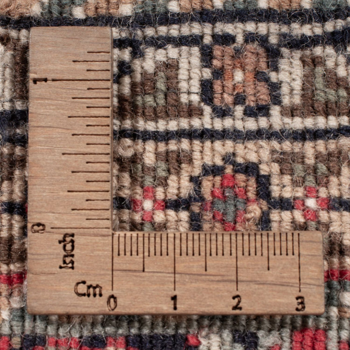 Tapis oriental - Bidjar - Indus - 201 x 142 cm - marron foncé