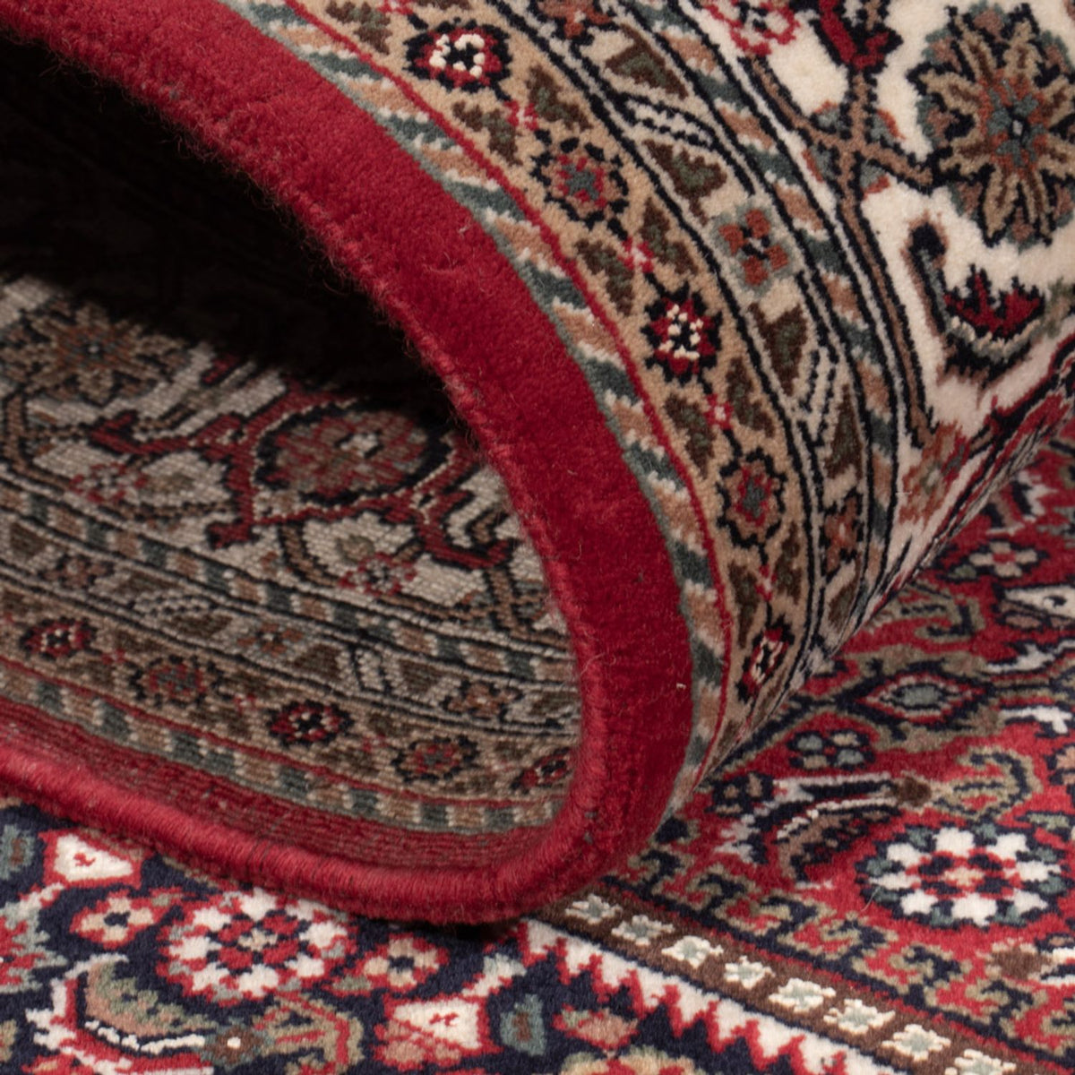 Tapis oriental - Bidjar - Indus - 204 x 145 cm - marron foncé