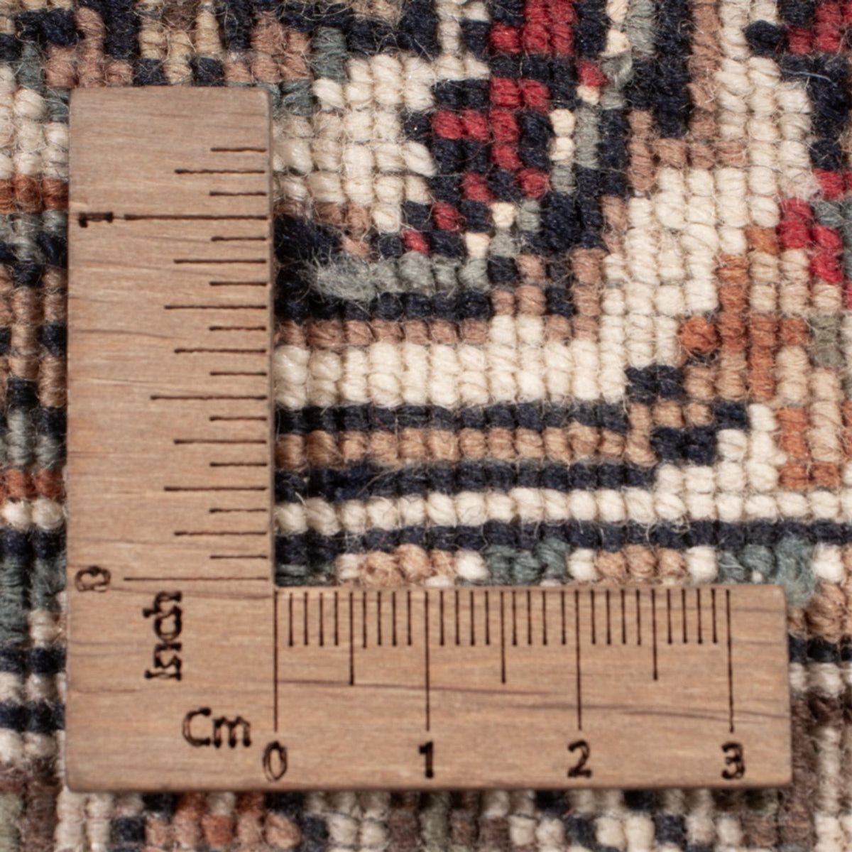 Tapis oriental - Bidjar - Indus - 204 x 145 cm - marron foncé