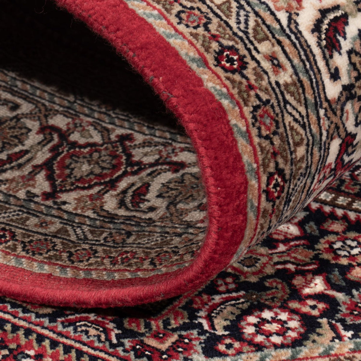 Tapis oriental - Bidjar - Indus - 202 x 138 cm - marron foncé