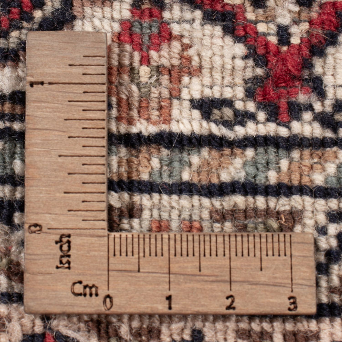 Tapis oriental - Bidjar - Indus - 202 x 138 cm - marron foncé