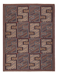Tapis Kelim - Oriental - Soumak - 209 x 166 cm - beige foncé