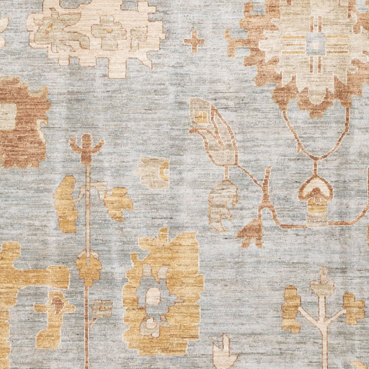 Tapis Ziegler - Usak - 348 x 246 cm - bleu clair