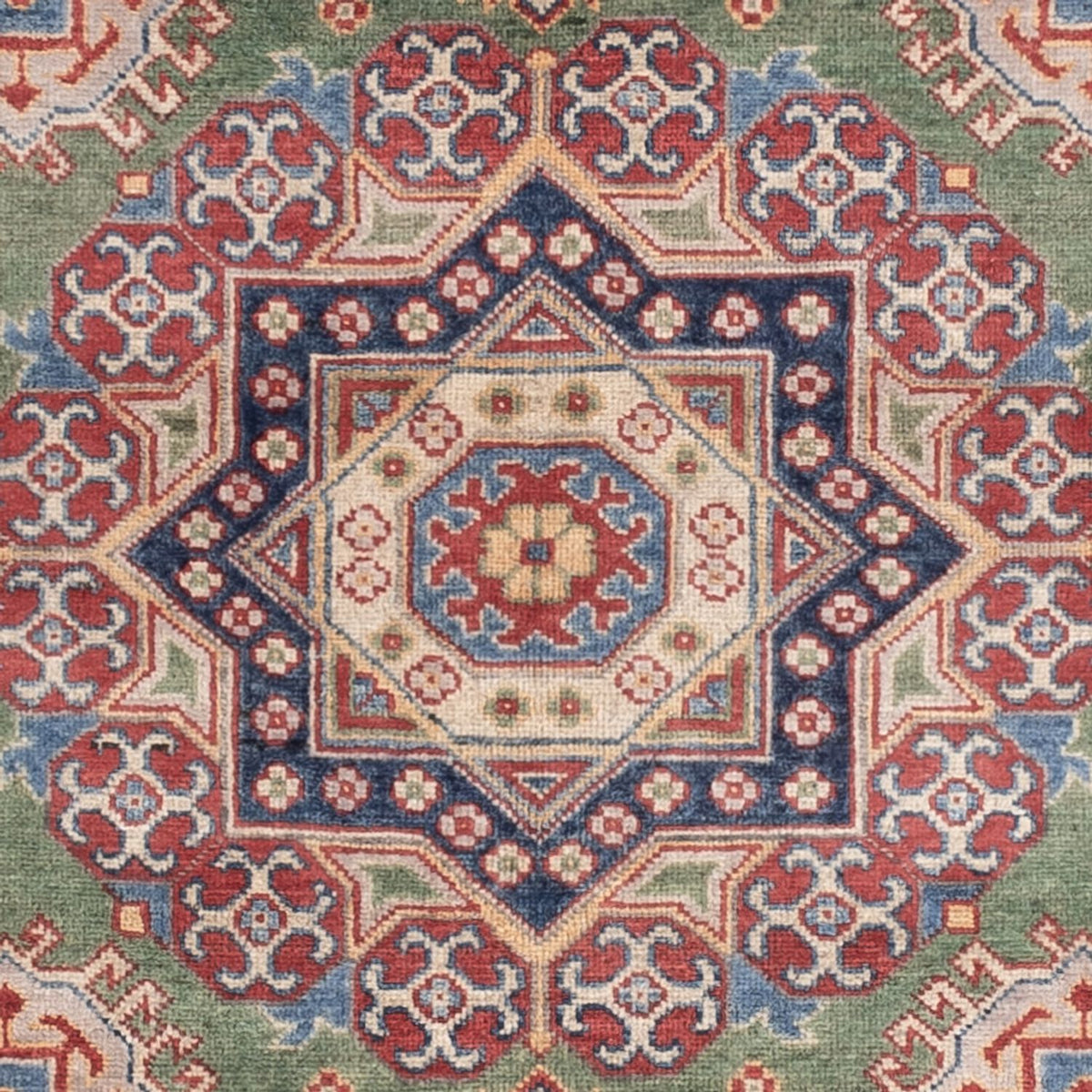 Tapis Ziegler - Kazak - 202 x 150 cm - vert