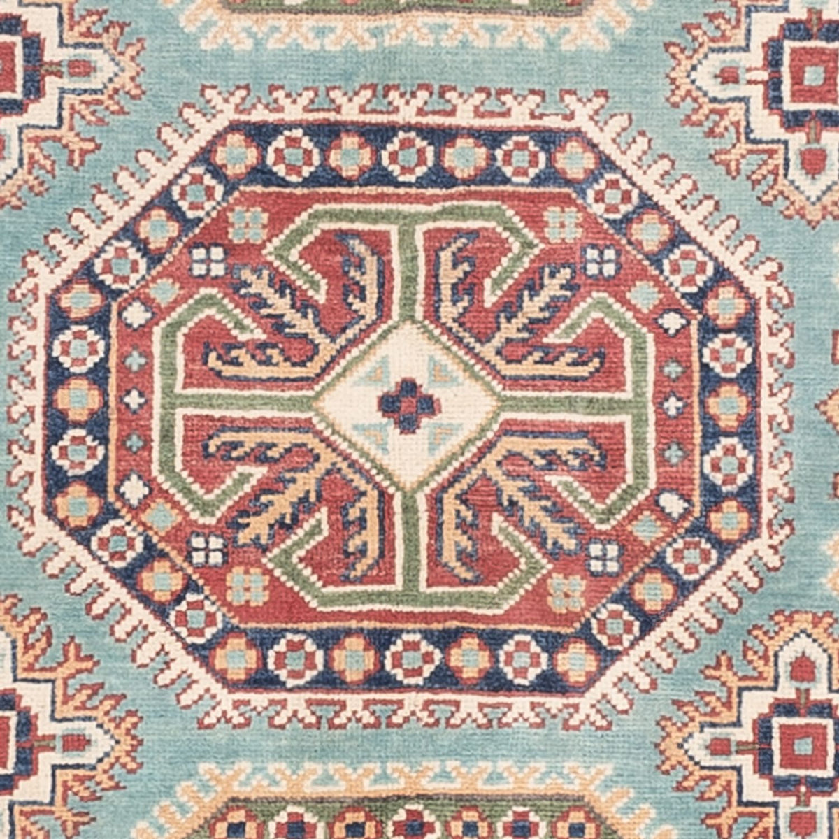 Tapis Ziegler - Kazak - 178 x 120 cm - bleu clair