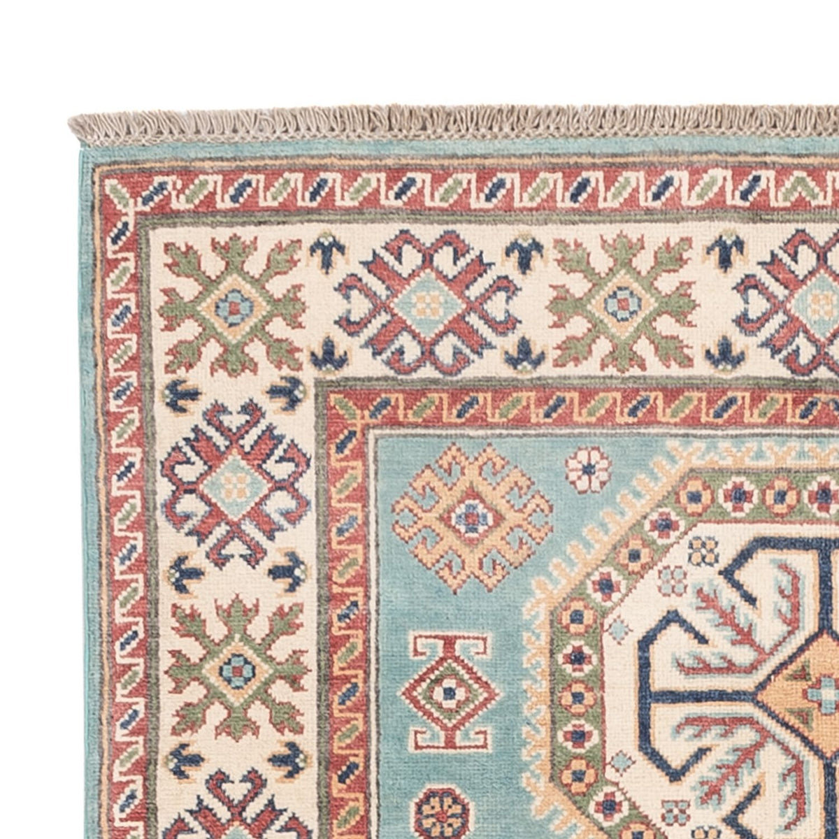 Tapis Ziegler - Kazak - 178 x 120 cm - bleu clair