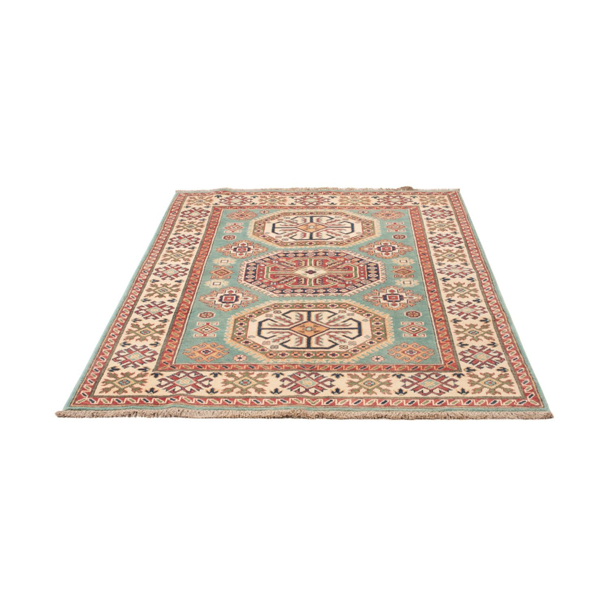 Tapis Ziegler - Kazak - 178 x 120 cm - bleu clair