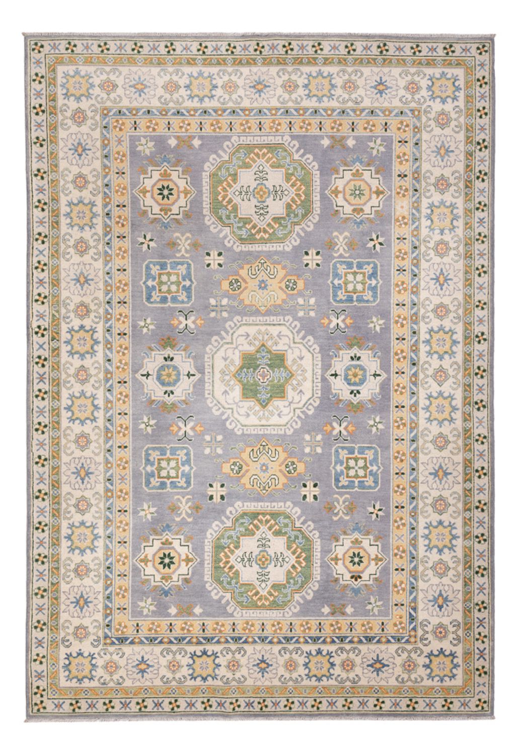 Tapis Ziegler - Kazak - 299 x 203 cm - bleu de mer