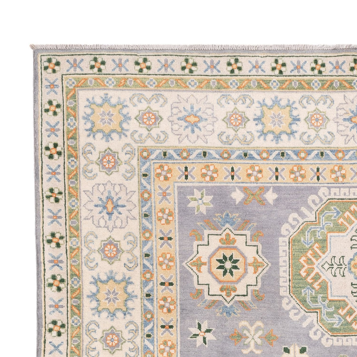 Tapis Ziegler - Kazak - 299 x 203 cm - bleu de mer