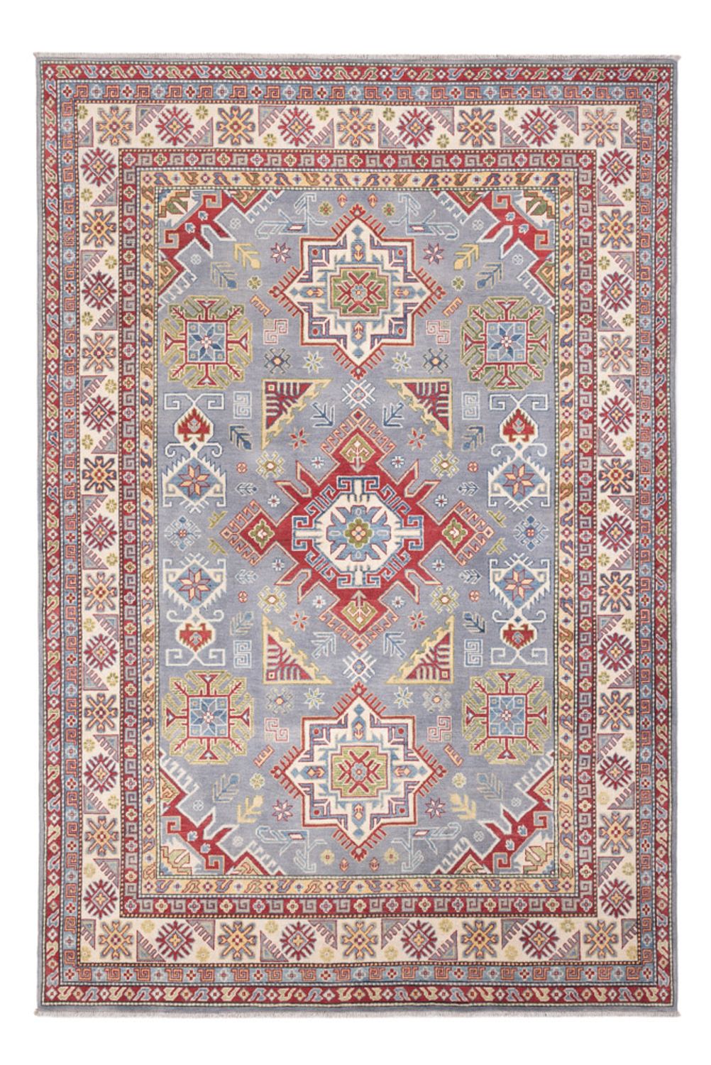 Tapis Ziegler - Kazak - 302 x 202 cm - bleu clair
