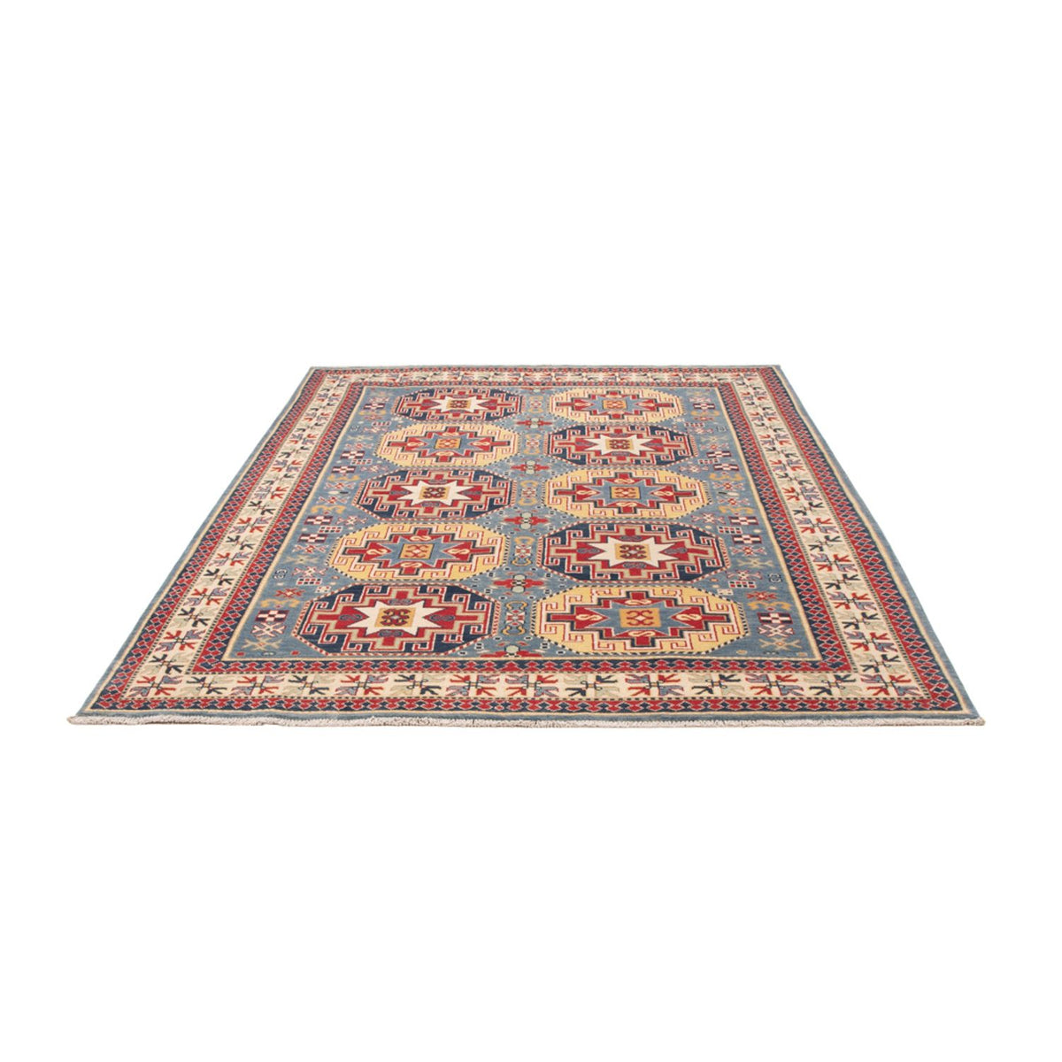 Tapis Ziegler - Kazak - 242 x 175 cm - multicolore
