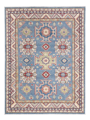 Tapis Ziegler - Kazak - 198 x 150 cm - bleu