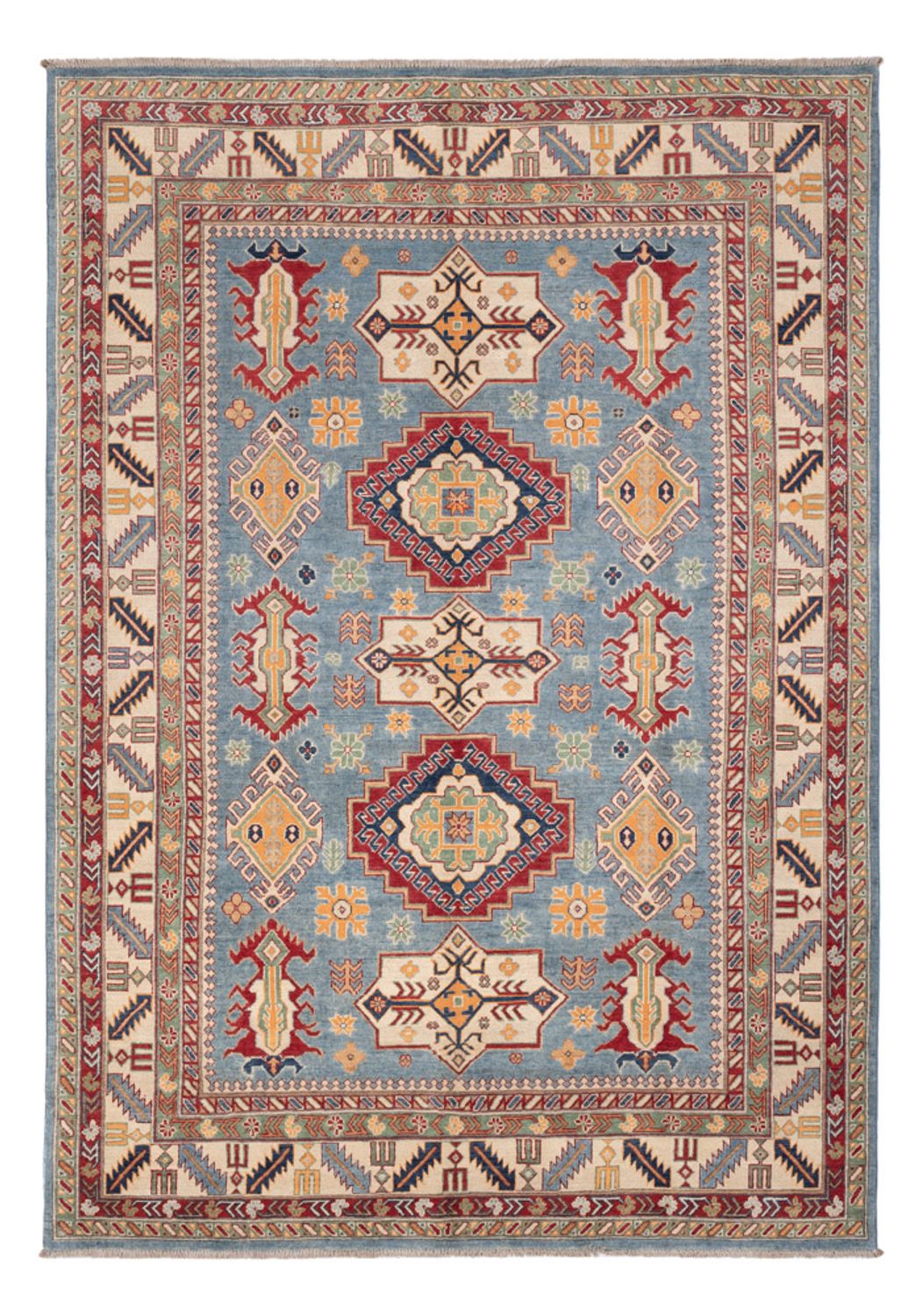 Tapis Ziegler - Kazak - 291 x 203 cm - bleu