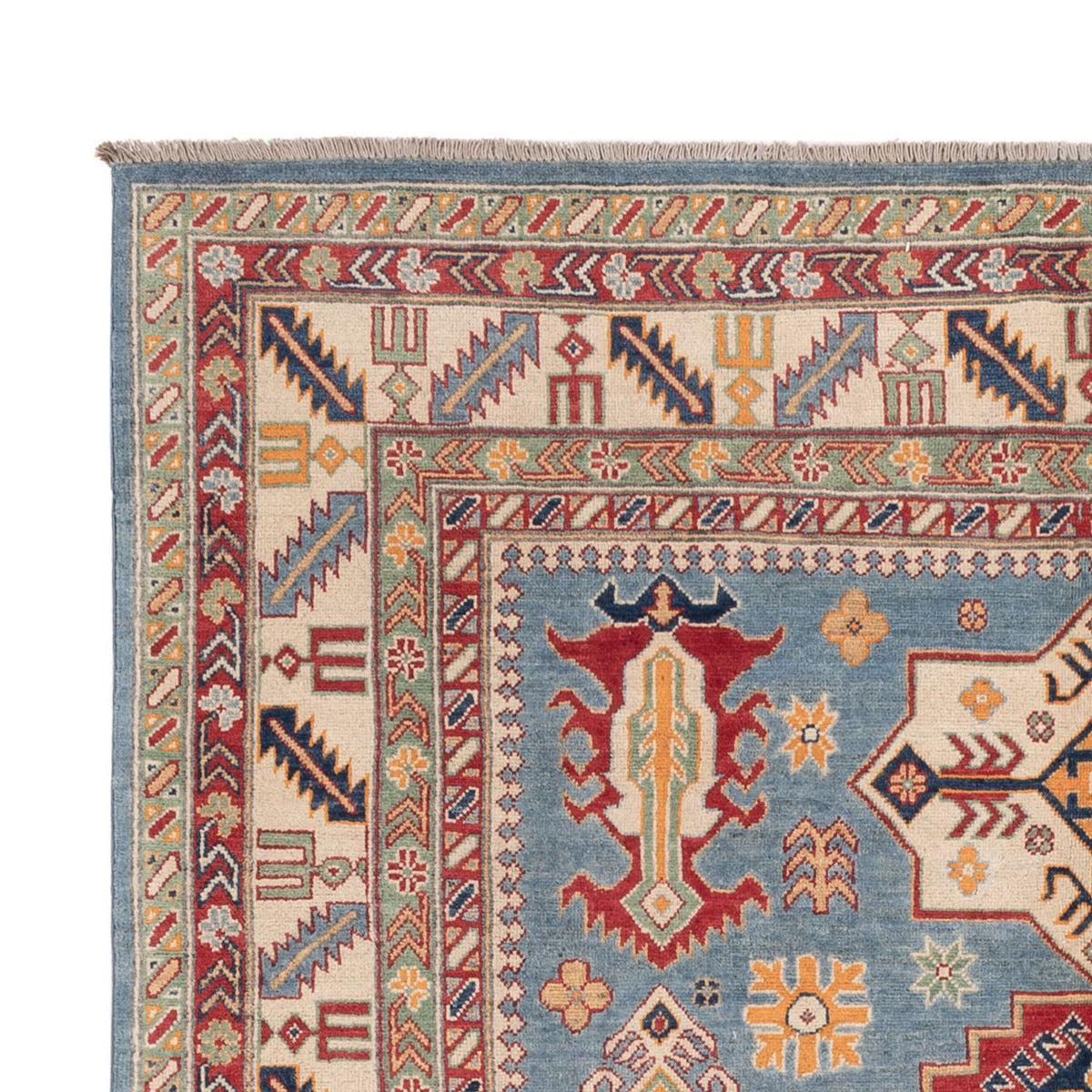 Tapis Ziegler - Kazak - 291 x 203 cm - bleu