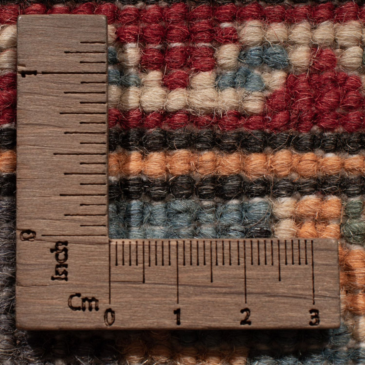 Tapis de couloir Tapis Ziegler - Kazak - 303 x 80 cm - bleu foncé