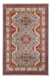Tapis Ziegler - Kazak - 298 x 200 cm - bleu ciel