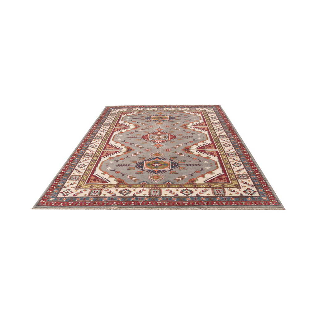 Tapis Ziegler - Kazak - 298 x 200 cm - bleu ciel