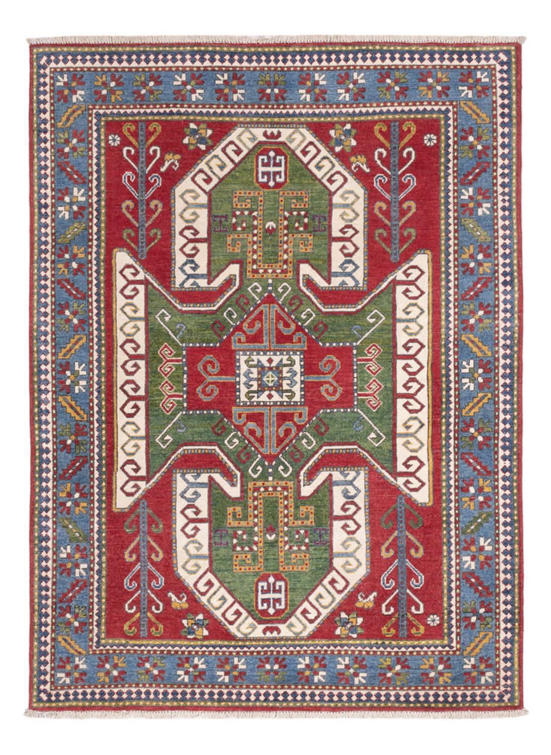 Tapis Ziegler - Kazak - 198 x 149 cm - multicolore