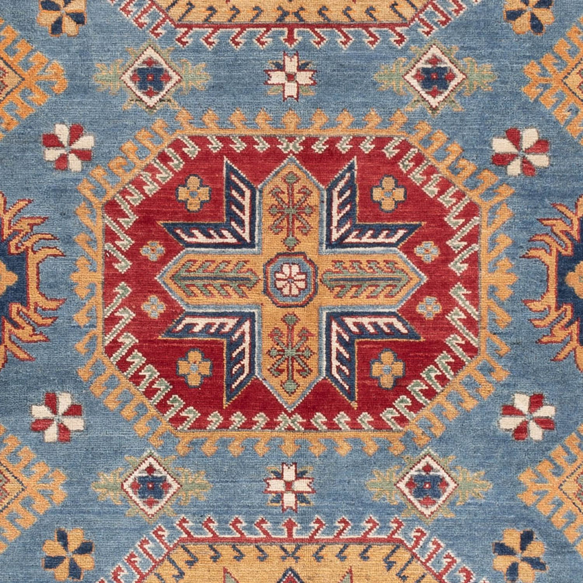 Tapis Ziegler - Kazak - 291 x 202 cm - bleu