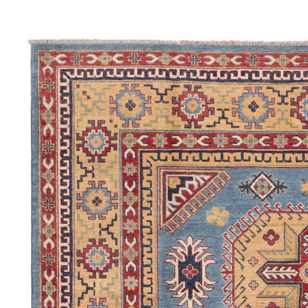 Tapis Ziegler - Kazak - 291 x 202 cm - bleu
