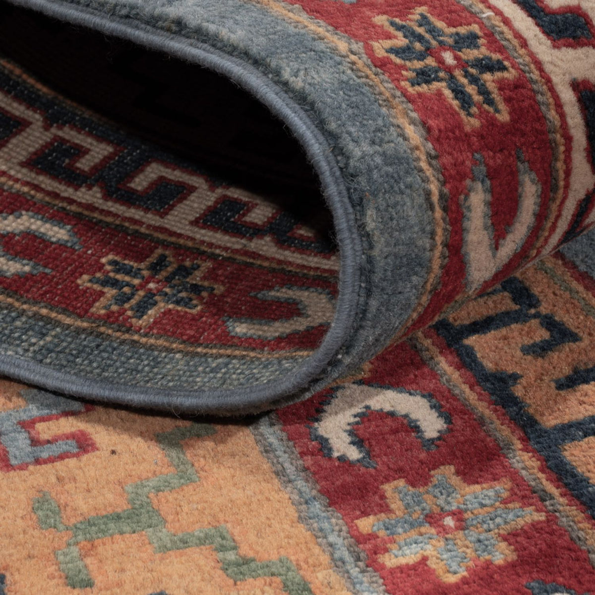 Tapis Ziegler - Kazak - 291 x 202 cm - bleu