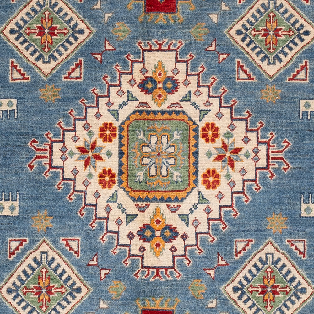 Tapis Ziegler - Kazak - 300 x 198 cm - bleu
