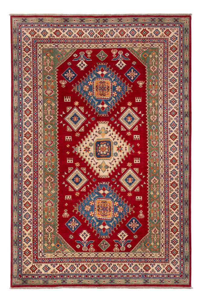 Tapis Ziegler - Kazak - 296 x 196 cm - rouge