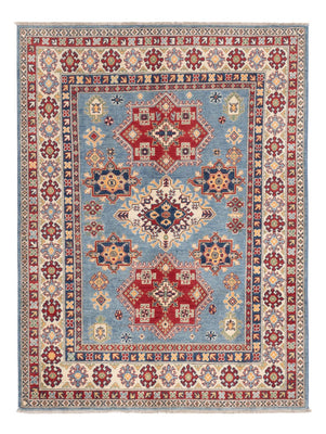 Tapis Ziegler - Kazak - 202 x 153 cm - bleu