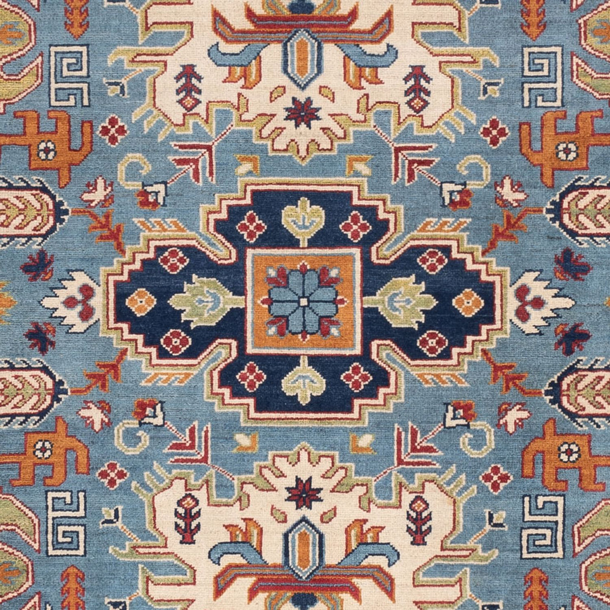 Tapis Ziegler - Kazak - 301 x 243 cm - bleu