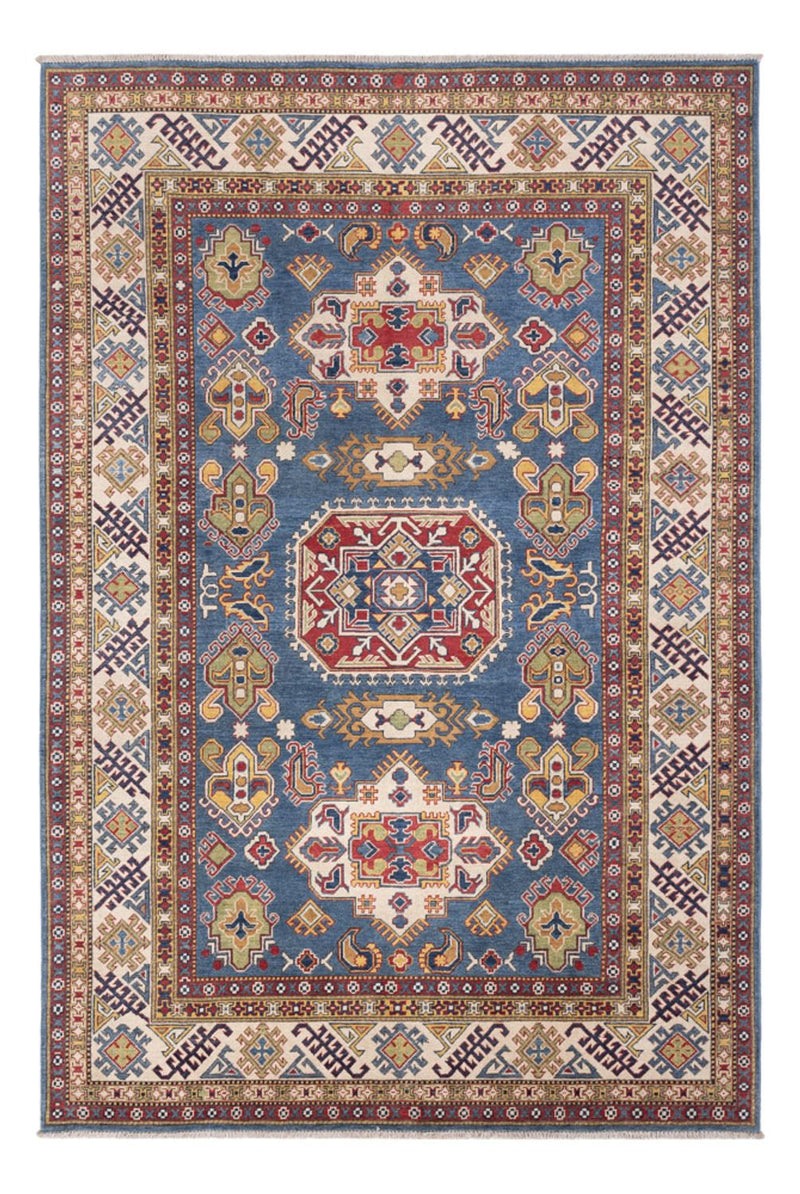 Tapis Ziegler - Kazak - 296 x 198 cm - bleu