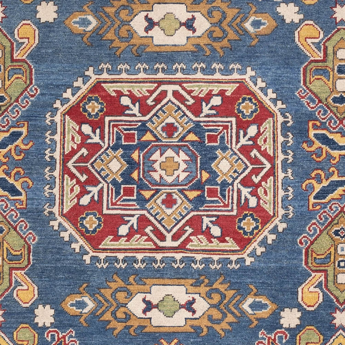 Tapis Ziegler - Kazak - 296 x 198 cm - bleu