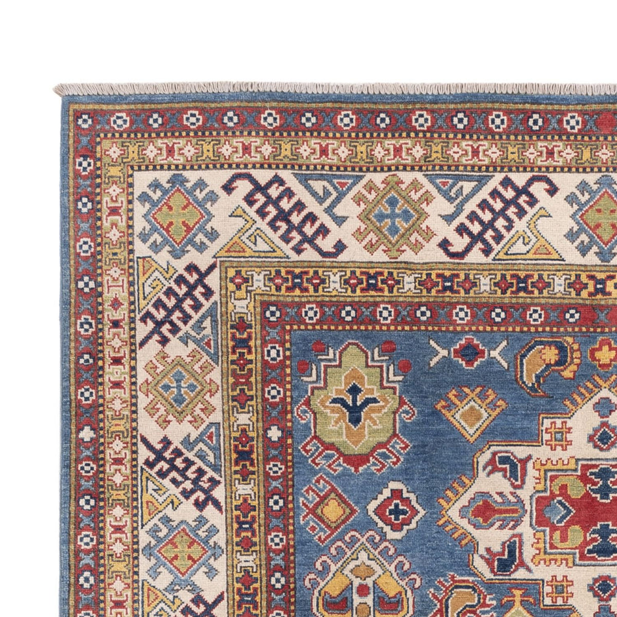 Tapis Ziegler - Kazak - 296 x 198 cm - bleu