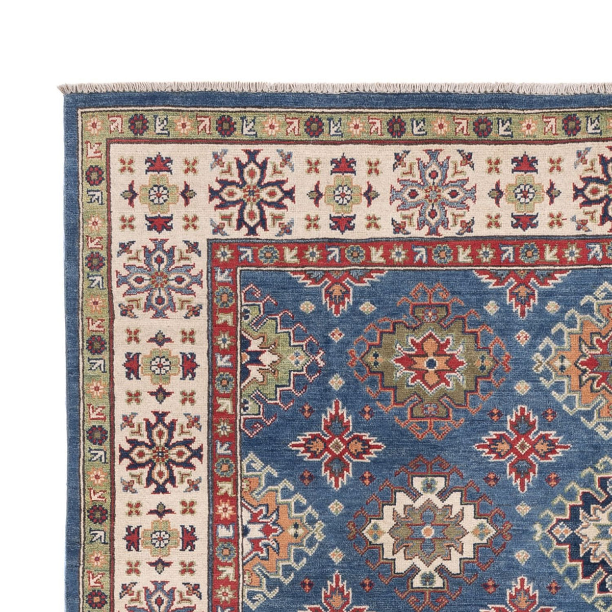 Tapis Ziegler - Kazak - 298 x 204 cm - bleu