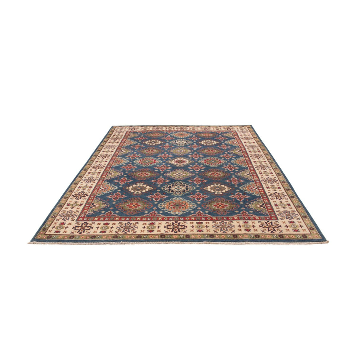 Tapis Ziegler - Kazak - 298 x 204 cm - bleu