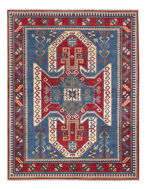 Tapis Ziegler - Kazak - 227 x 178 cm - multicolore