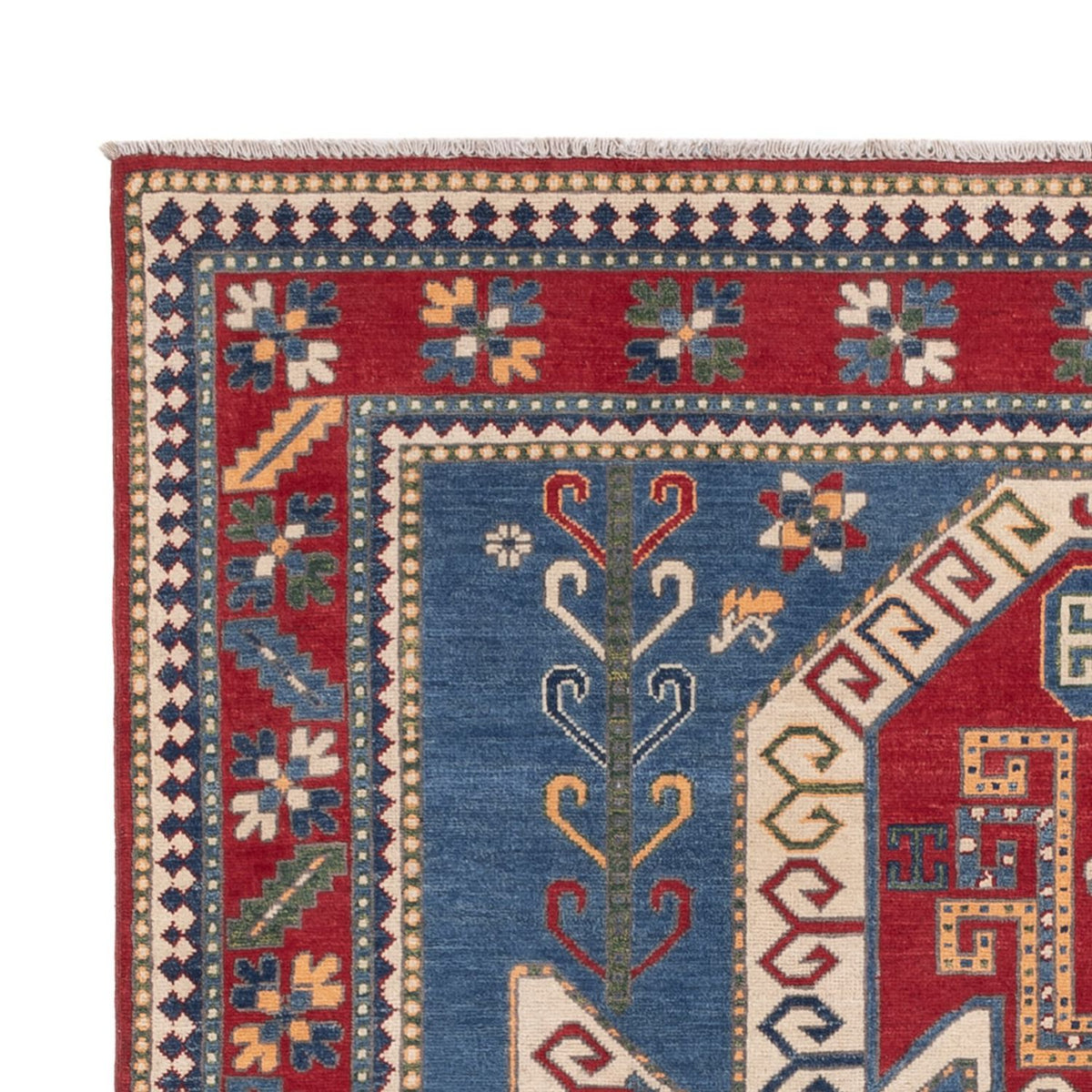 Tapis Ziegler - Kazak - 227 x 178 cm - multicolore