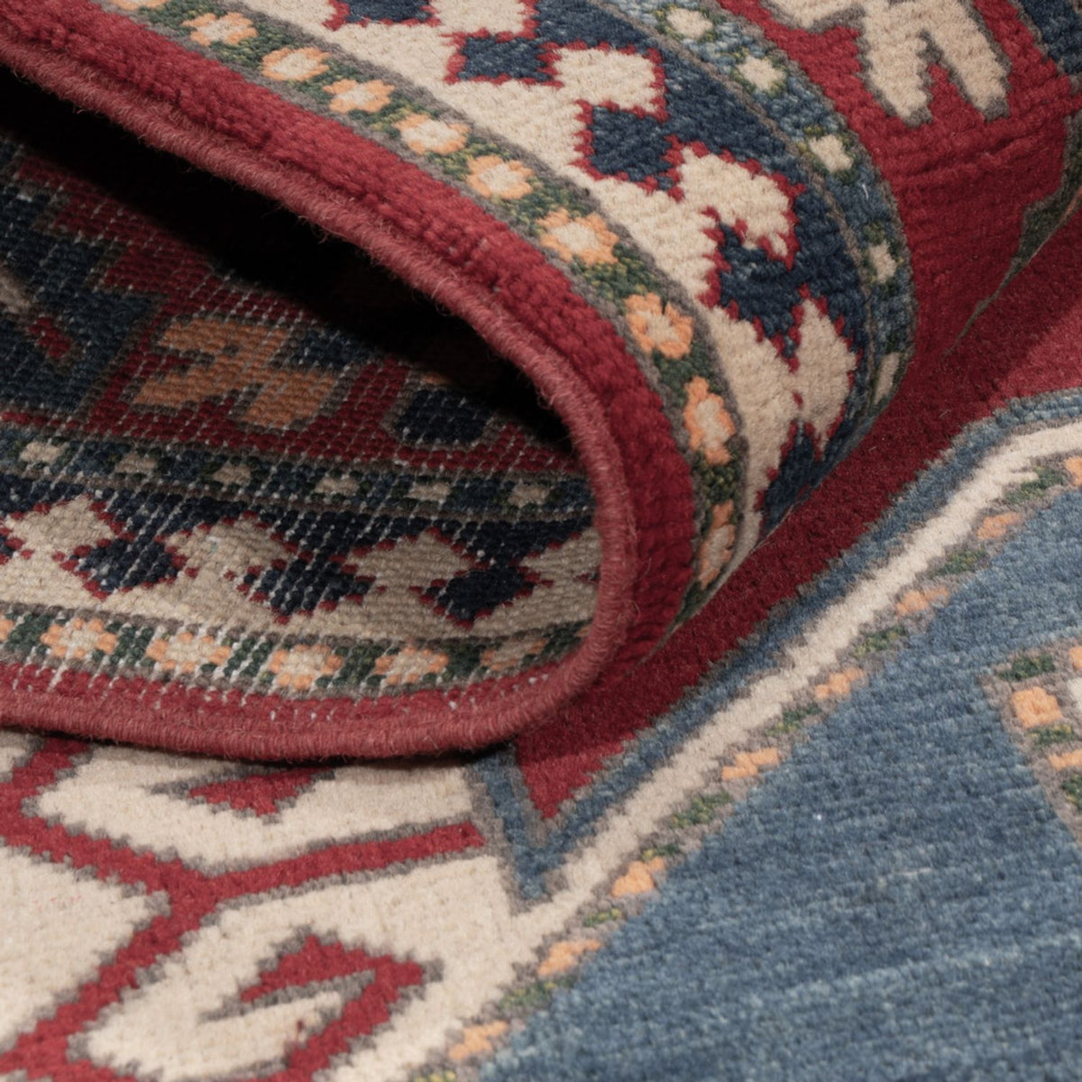 Tapis Ziegler - Kazak - 227 x 178 cm - multicolore