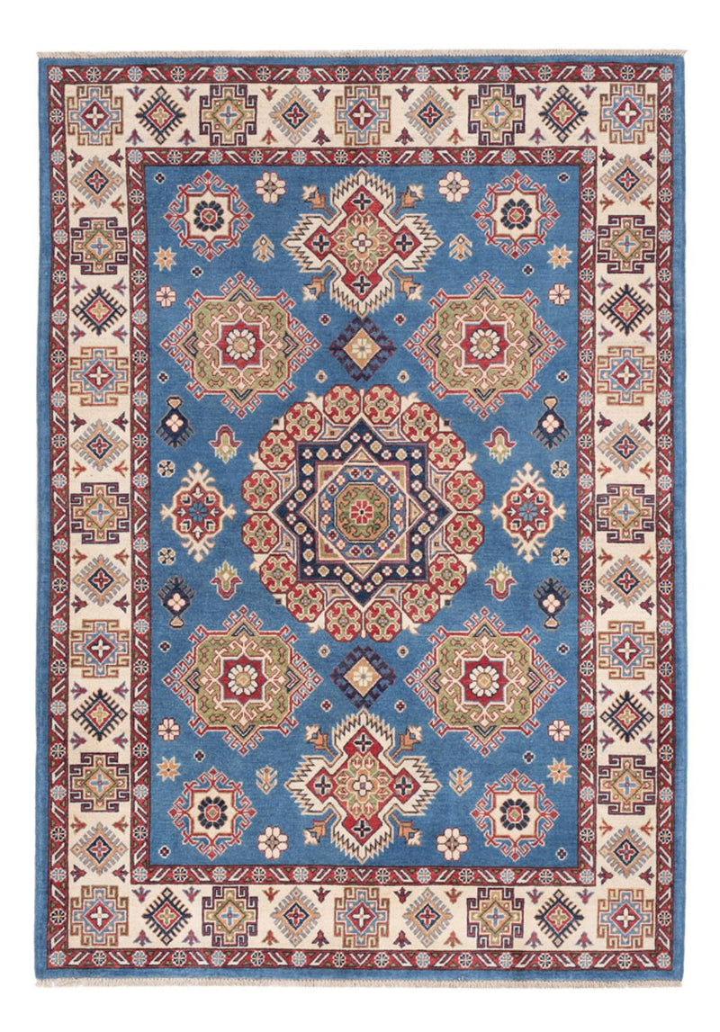 Tapis Ziegler - Kazak - 240 x 167 cm - bleu